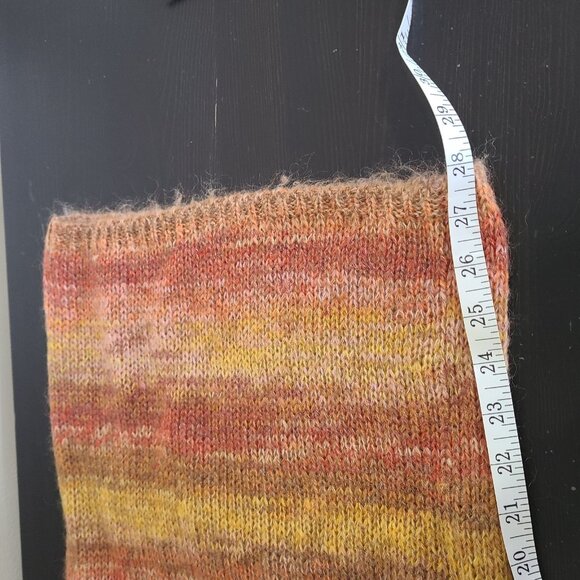 Cult Gaia Lounge Set Sunset Space Dye Orande Size M Mohair - Picture 9 of 12